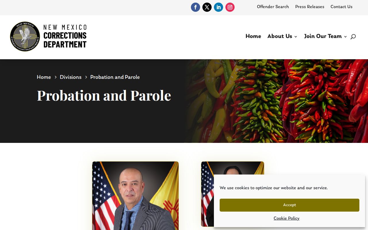 NMCD probation and parole source for Quay County release supervision